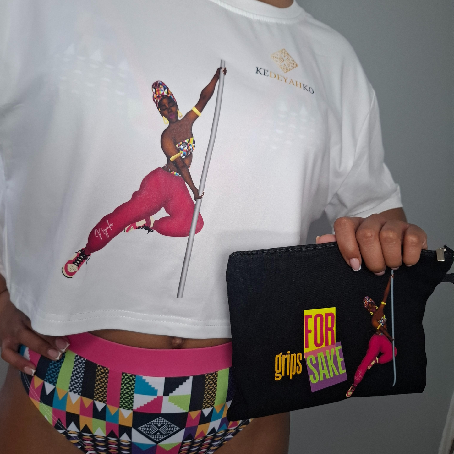 Nyala Nubian Pole Kween Crop Top