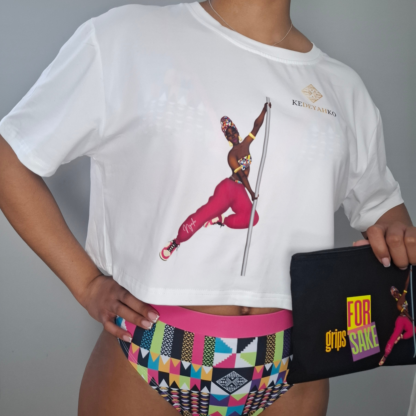 Nyala Nubian Pole Kween Crop Top
