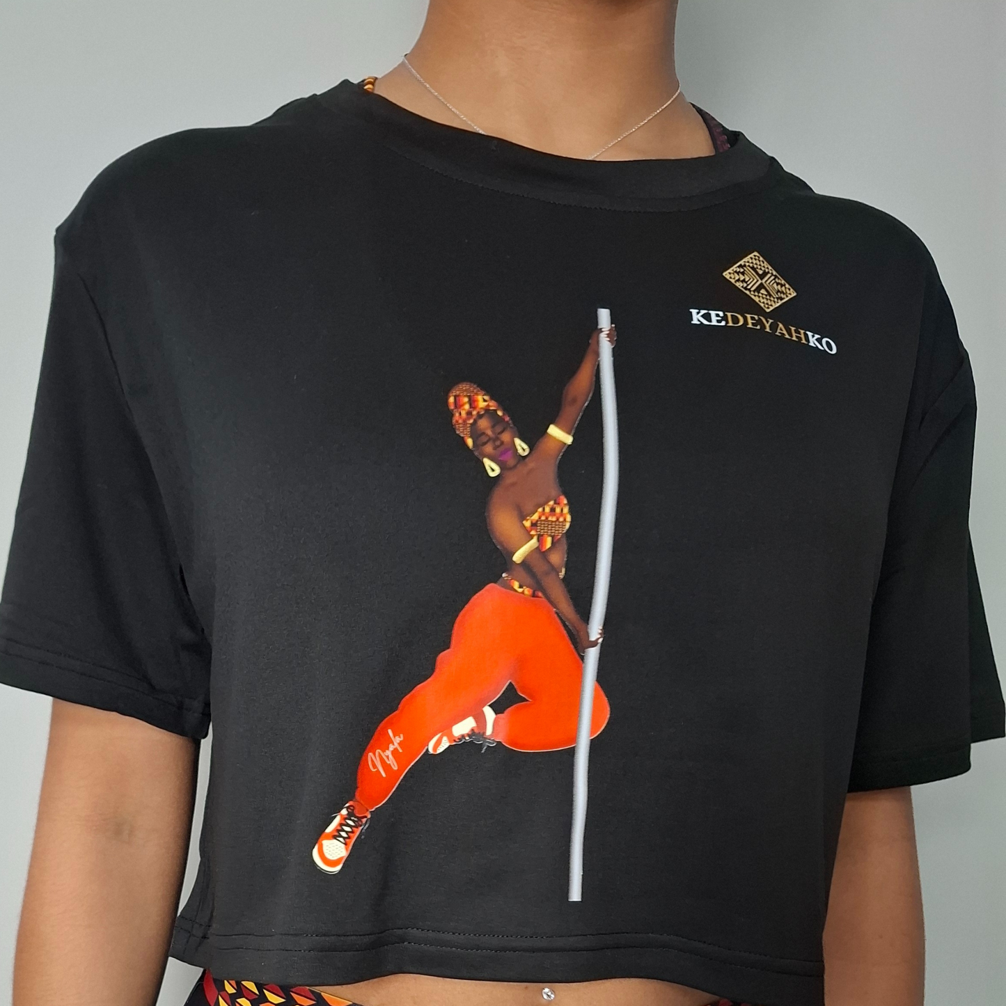 Nyala Nubian Pole Kween Crop Top