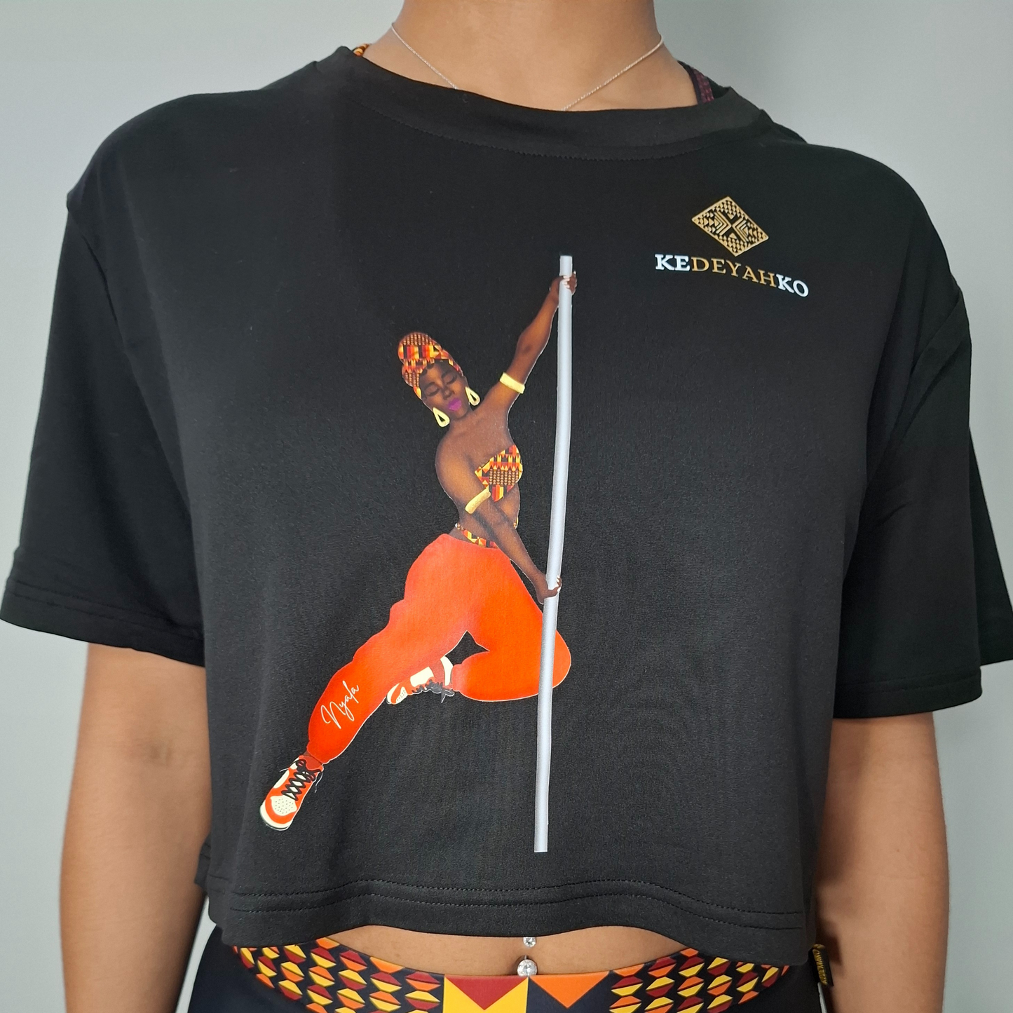 Nyala Nubian Pole Kween Crop Top