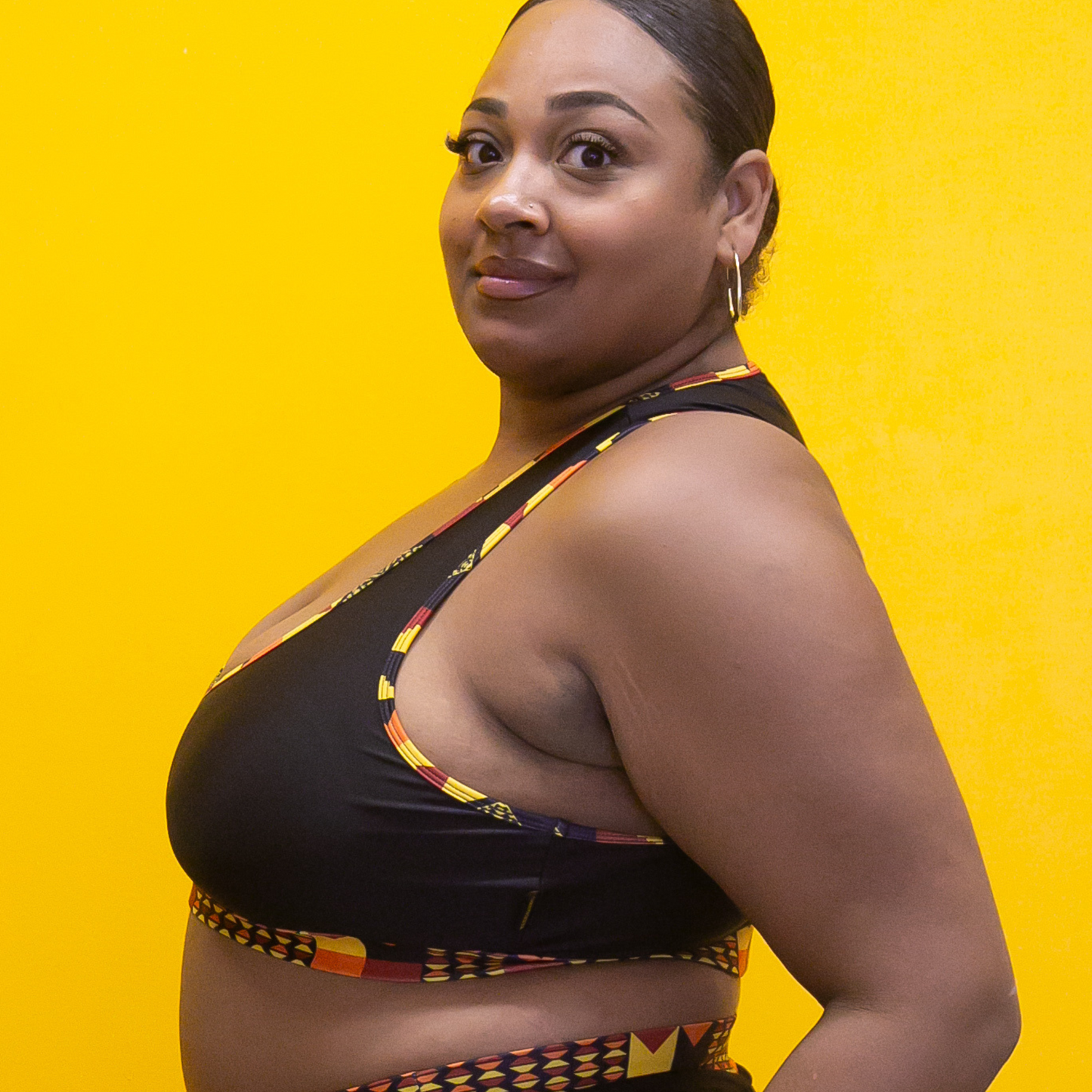 Onyx-Blaze Racerback Bra Top