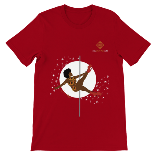 Sample Sale - Ebony-Rose:  “Killer Heels” Unisex T-shirts - Red - XL