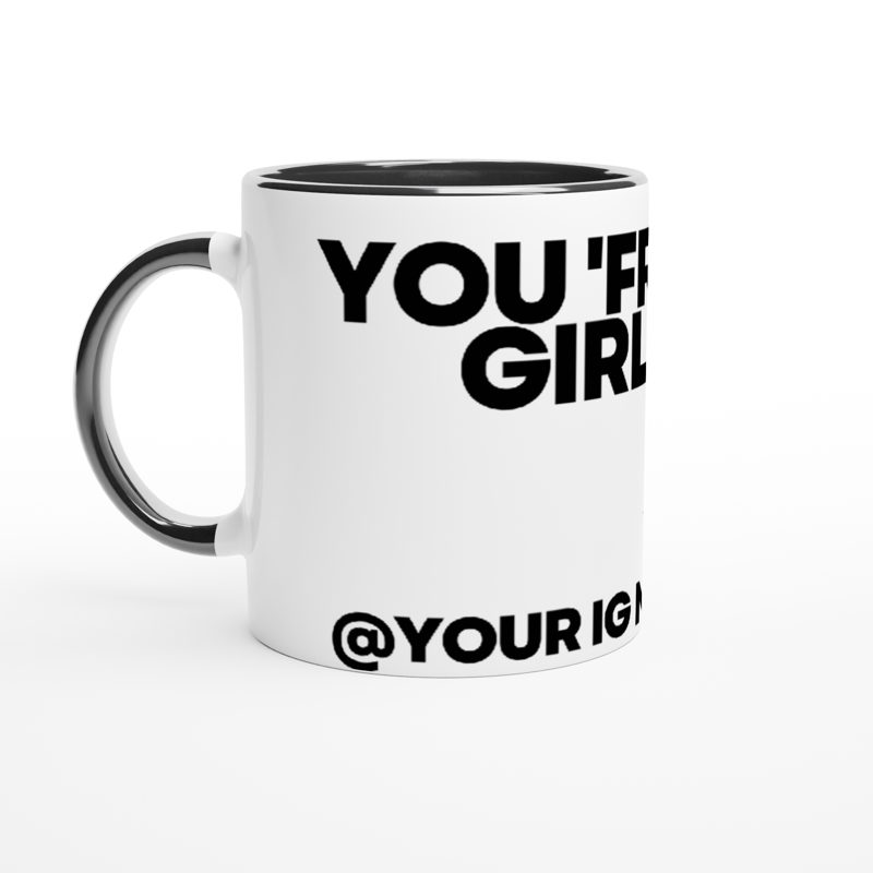 Personalised Kedeyahko ceramic 11oz mug