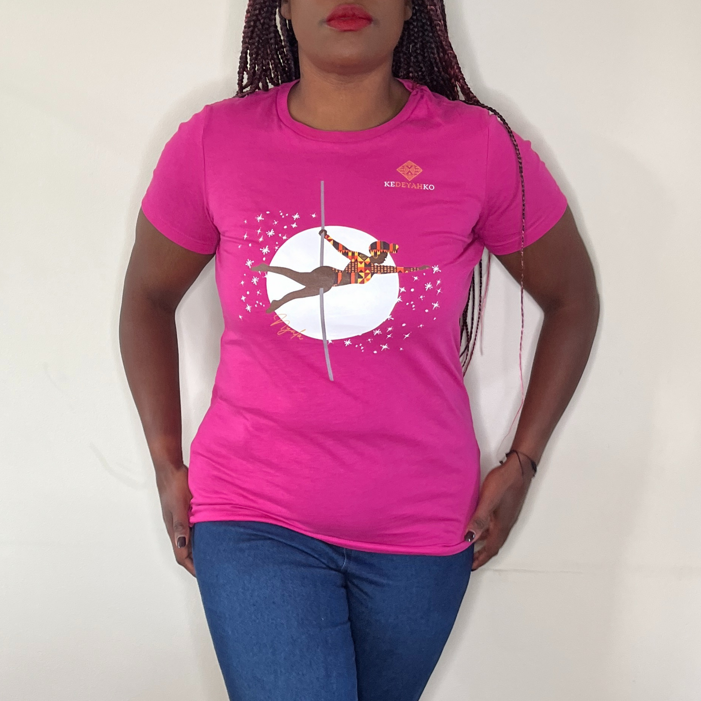 Nyala "Nubian Queen" Premium Fitted T-Shirt