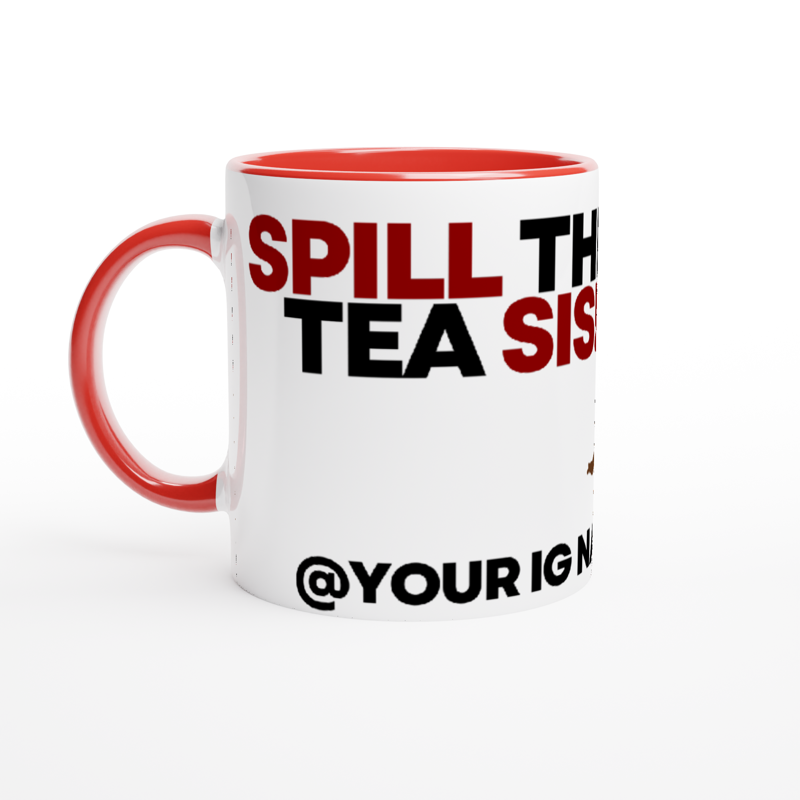 Personalised Kedeyahko ceramic 11oz mug