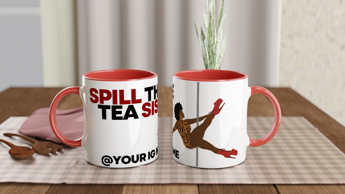 Personalised Kedeyahko ceramic 11oz mug