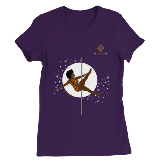 Ebony-Rose Premium Fitted T-Shirt