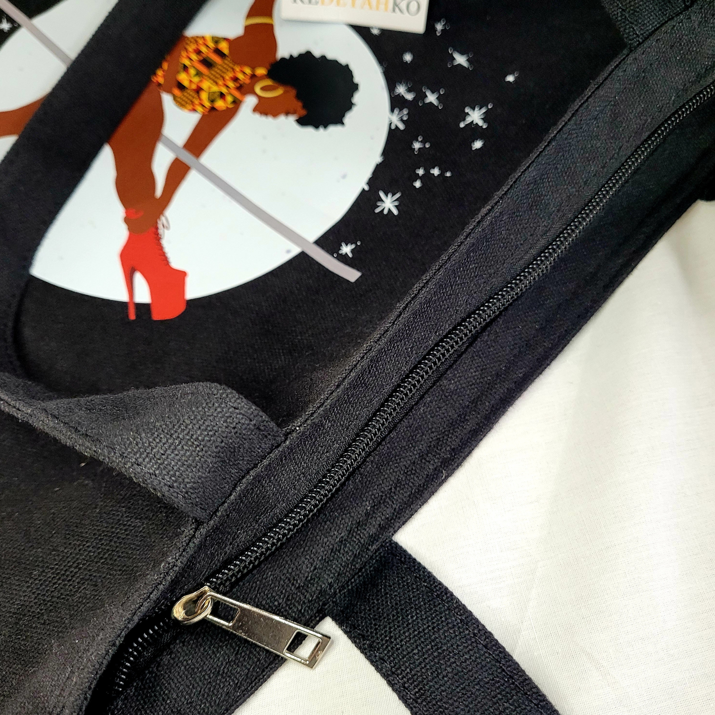 Kedeyahko Kweens Ebony-Rose Tote Bag