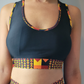 Onyx-Blaze Racerback Bra Top