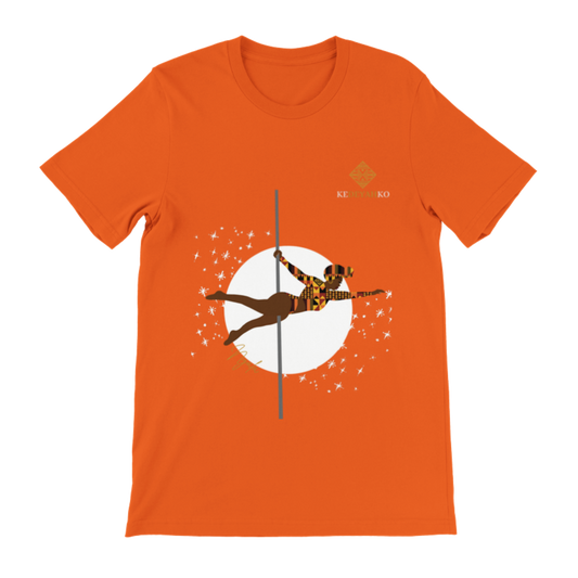 Sample Sale - Nyala “Nubian Queen” Unisex T-shirt - Orange  - Large