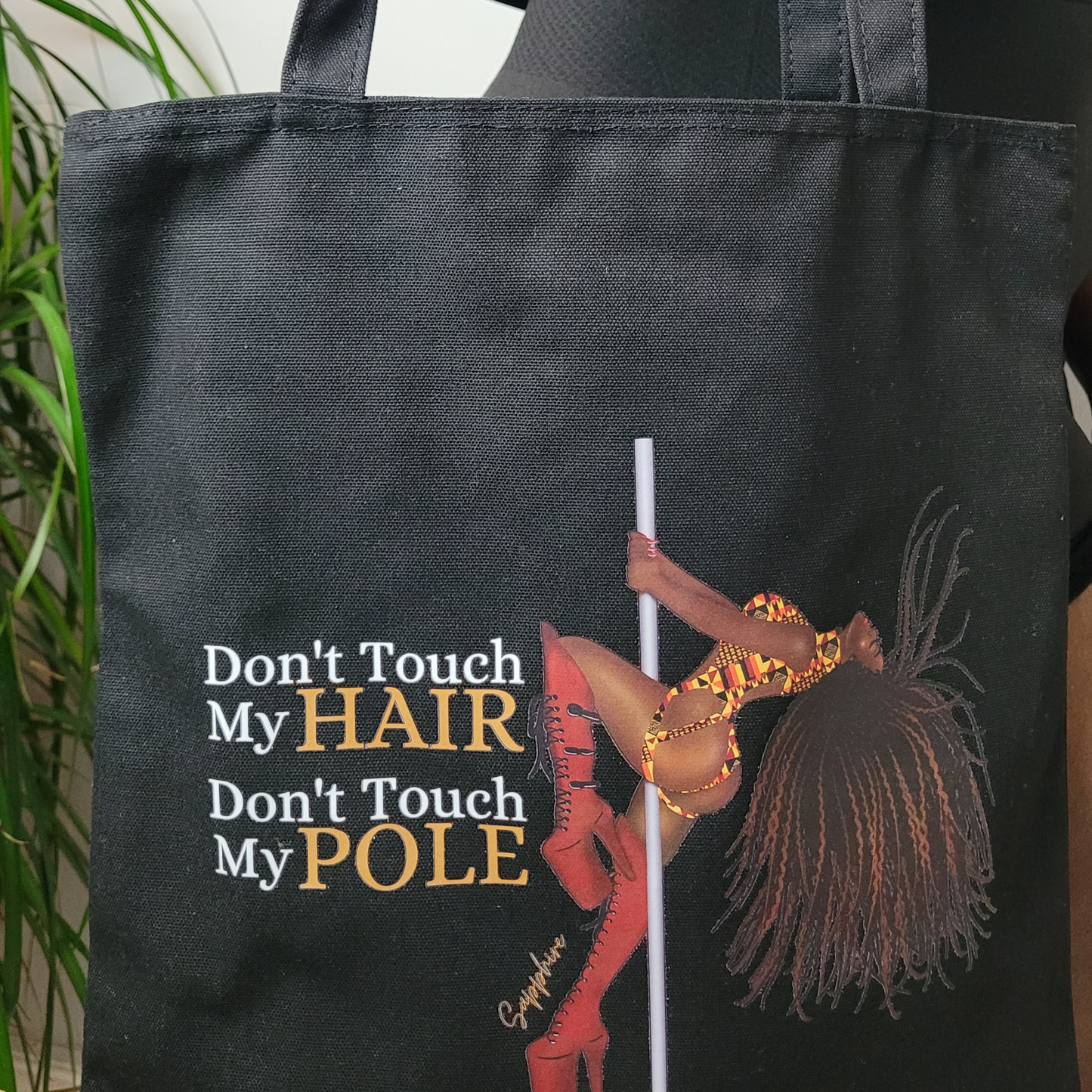 Don't Touch Tote Bag