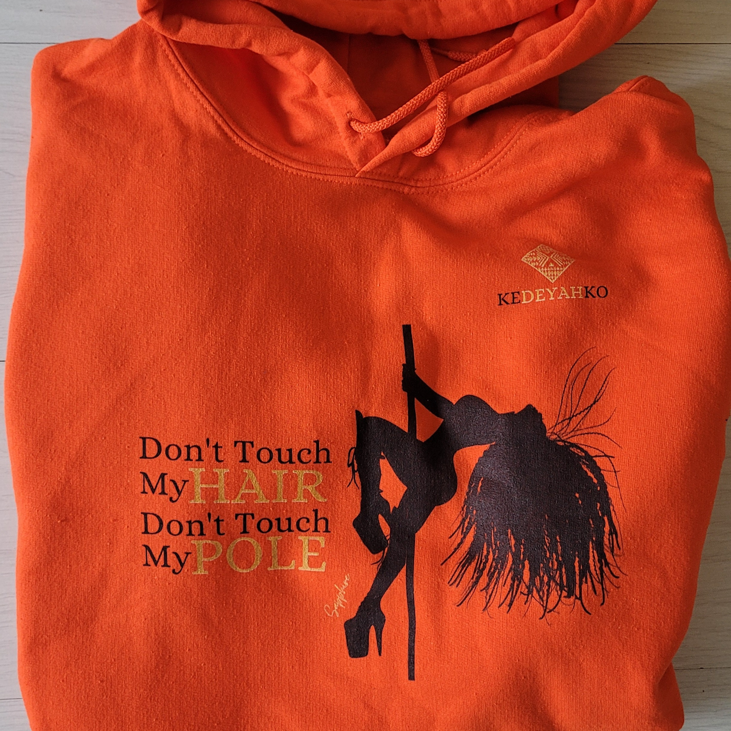 Don't Touch Hoodie Classic Unisex Pullover Hoodie