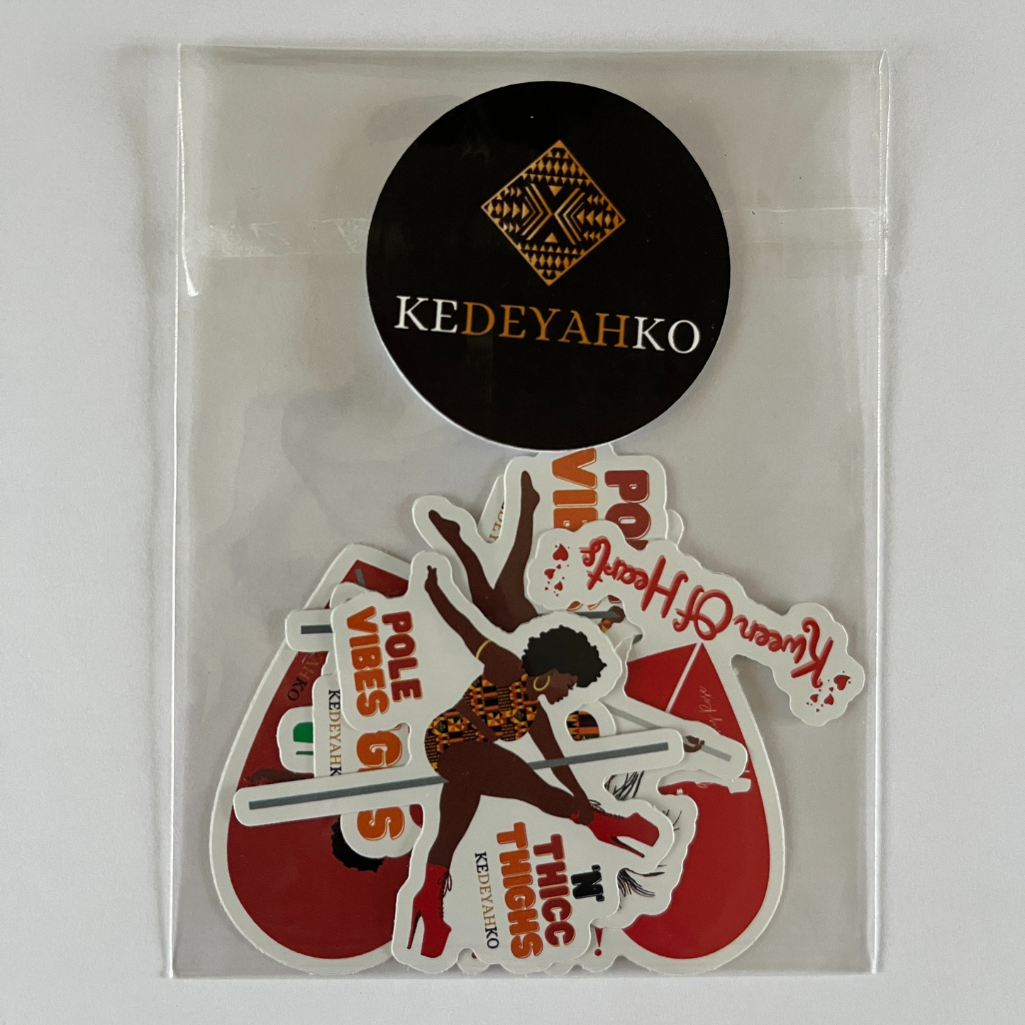Kedeyahko Kweens Stickers Pack of 5