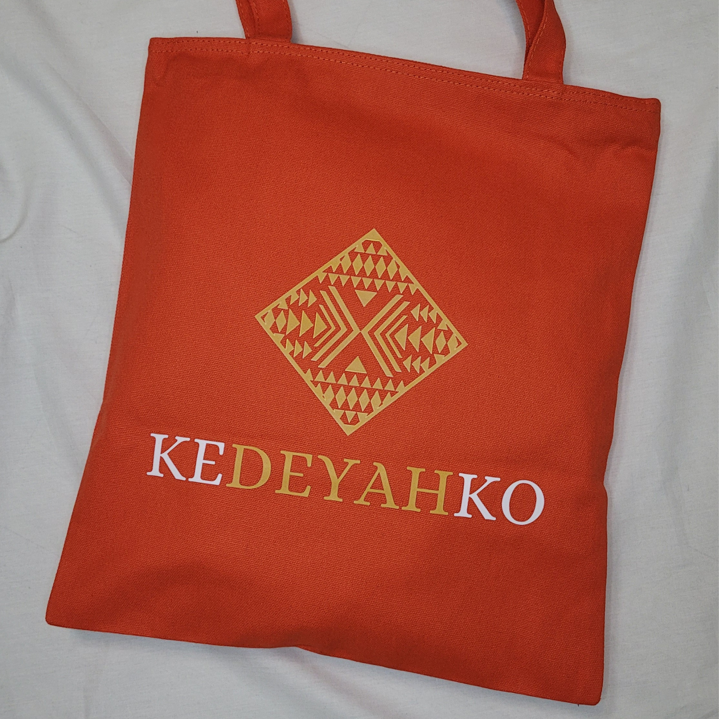 Kedeyahko Kweens "Tangerine Dream" Nyala Tote Bag (LIMITED EDITION)