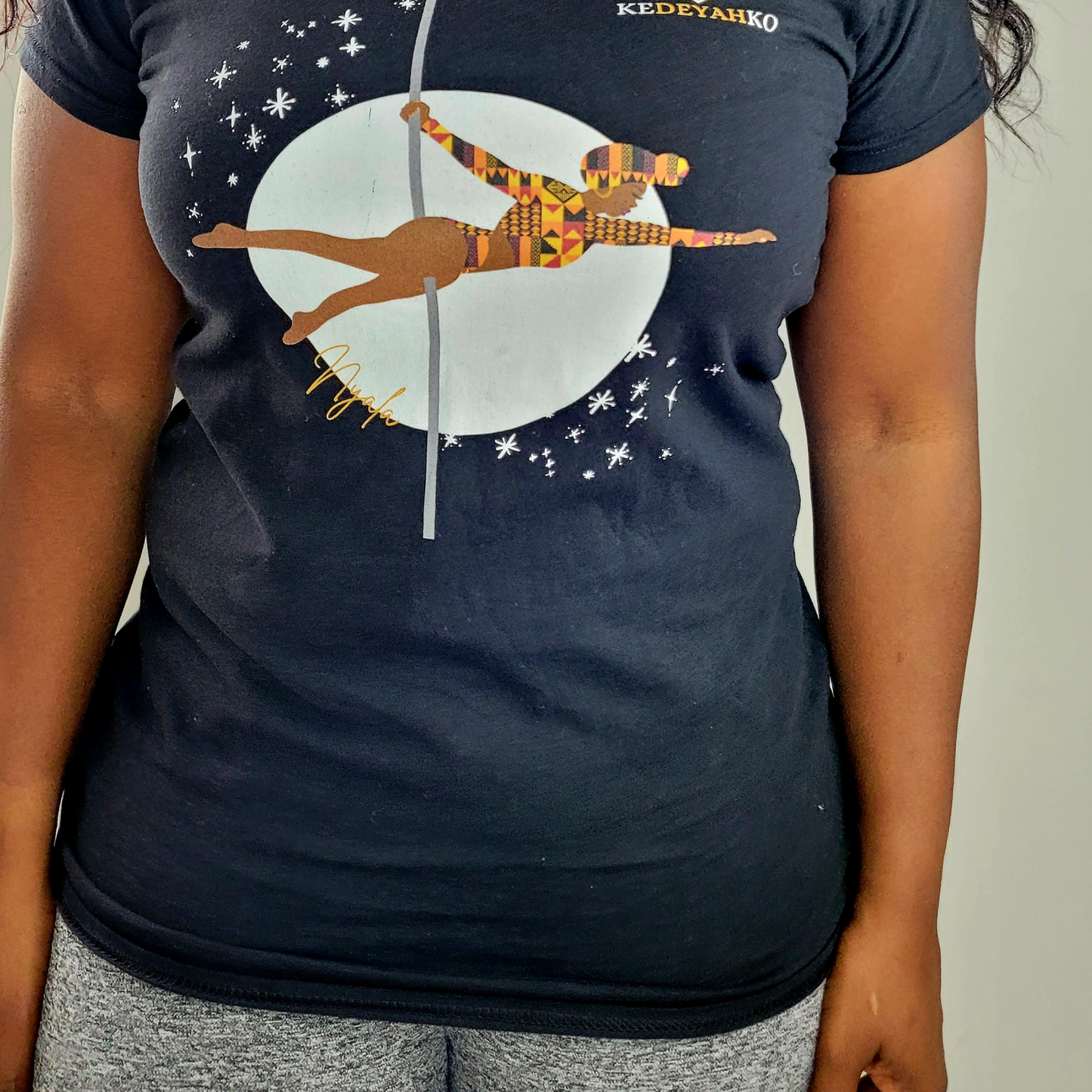 Nyala "Nubian Queen" fitted T-Shirt