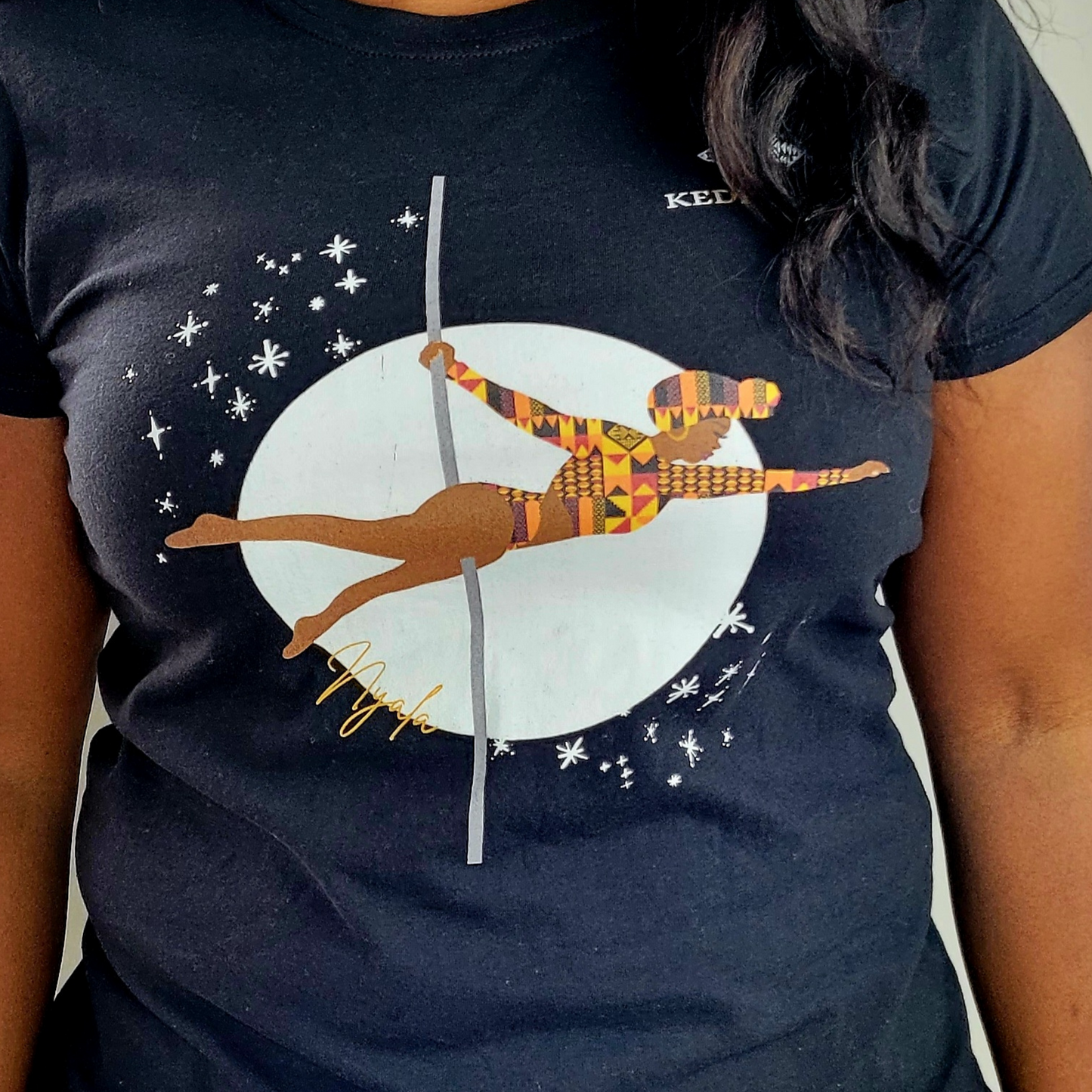 Nyala "Nubian Queen" fitted T-Shirt