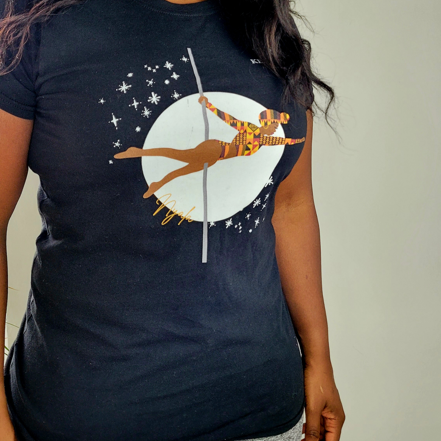 Nyala "Nubian Queen" fitted T-Shirt