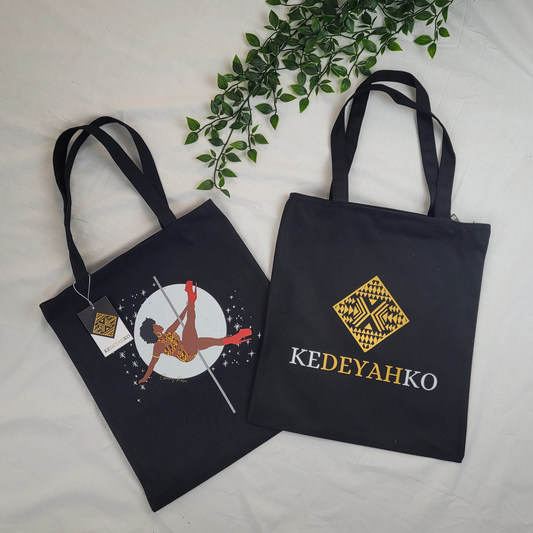 Kedeyahko Kweens Ebony-Rose Tote Bag